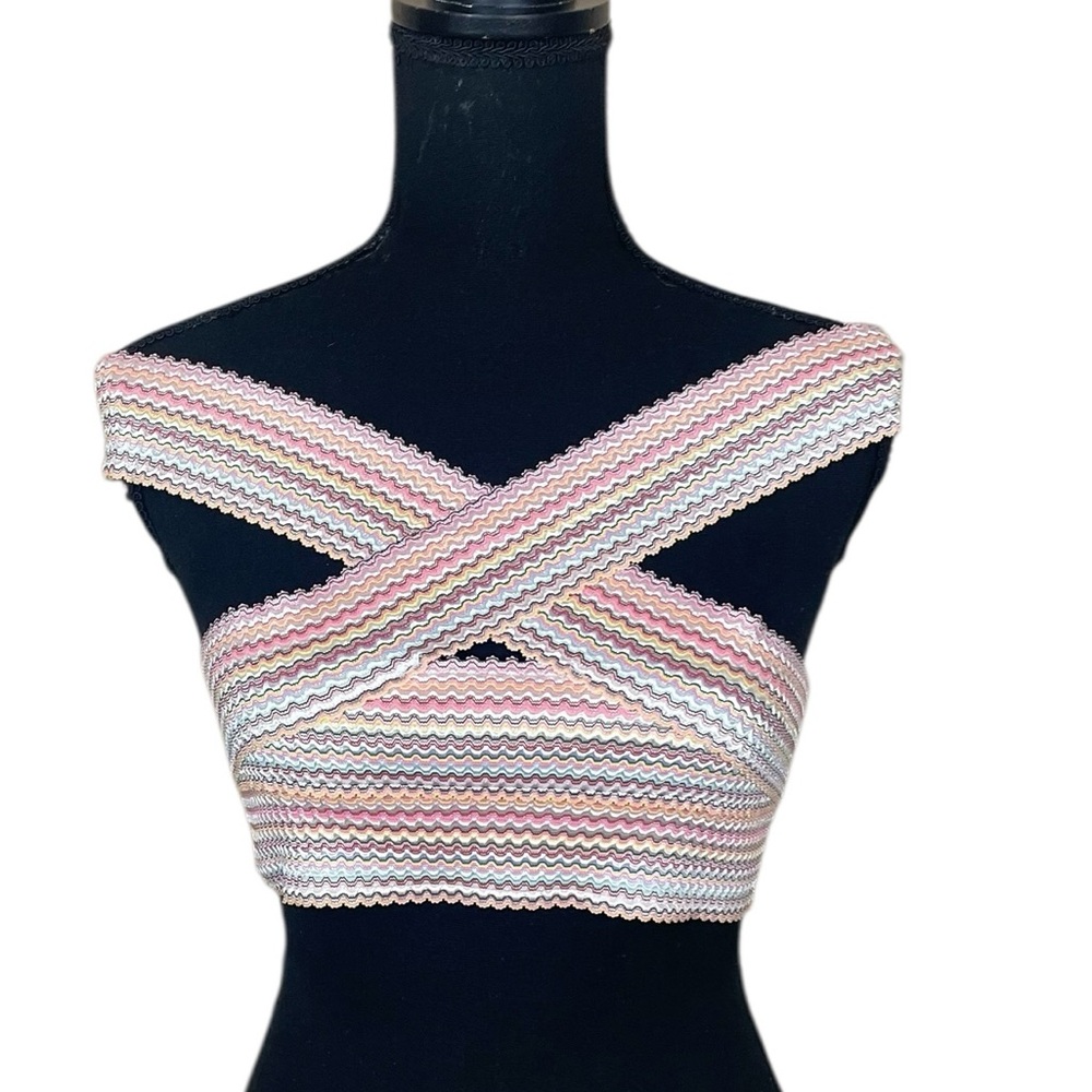 Hobie Bandage Crop Bikini Top - Picture 7 of 15